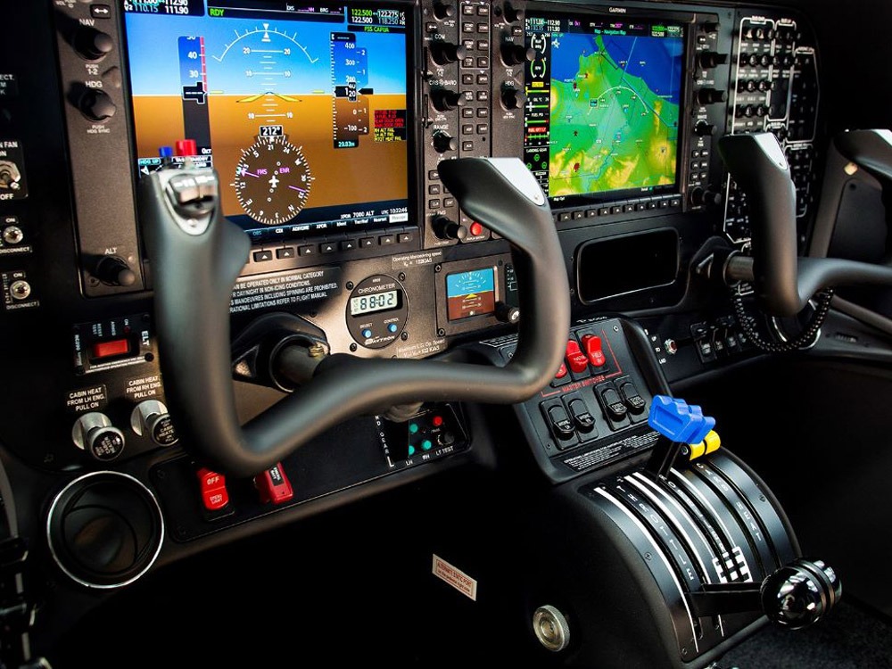sga flotte tecnam p2006t ng cockpit